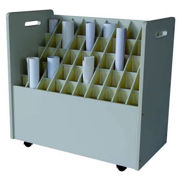 Zoro Select 15-1/4" W Roll File, Putty - Image 3