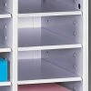 Tennsco Shelves, Legal Size, Light Gray, PK5