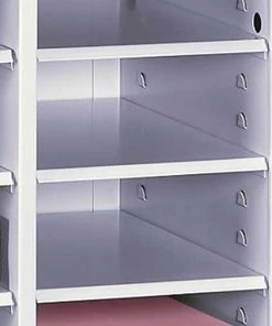 Tennsco Shelves, Legal Size, Light Gray, PK5