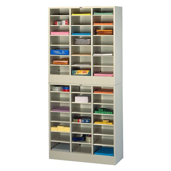 Tennsco Literature Sorter 21 Compartments, 30-5/8"W x 14-1/4"D - Image 6