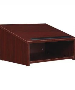 Oklahoma Sound Tabletop Lectern, Mahogany, 13-3/4" H