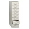 Tennsco 15" W 8 Drawer Light Gray