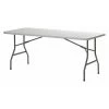 Sandusky Rectangle Folding Table, 72" W, 29" H, White