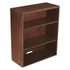 Boss Bookcase, Mahogany, 14" Depth, 36" H