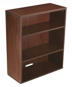 Boss Bookcase, Mahogany, 14" Depth, 36" H