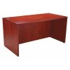 Boss Desk Shell, 66"Wx30"D, Cherry