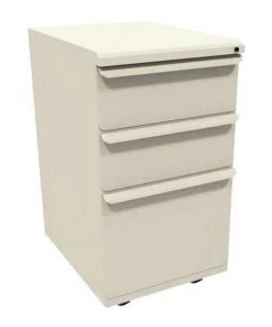 Zapf 15" W Mobile Ped, Box File, 19in, Pumice