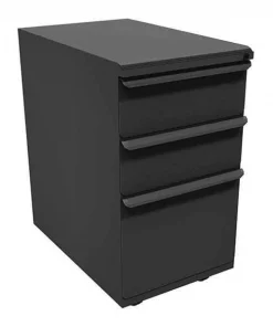 Zapf 15" W Mobile Ped, Box File, 23u0022, Dark Neutral