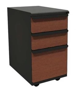 Zapf 15" W Mobile Ped, Box File, 19u0022, Dark Neutral