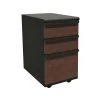 Zapf 15" W Mobile Ped, Box File, 19u0022, Dark Neutral