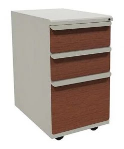 Zapf 15" W Mobile Ped, Box File, 19u0022, Featherstone