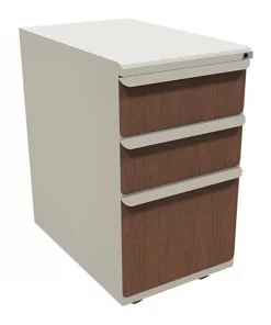 Zapf 15" W Mobile Ped, Box File, 23in, Featherstone