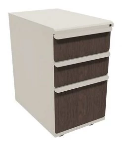 Zapf 15" W Mobile Ped, Box File, 23u0022, Featherstone