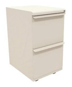 Zapf 15" W Mobile Ped, File, 19u0022, Pumice
