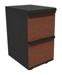 Zapf 15" W Mobile Ped, File, 19u0022, Dark Neutral