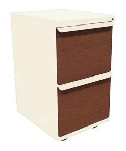 Zapf 15" W Mobile Ped, File, 19in, Pumice