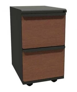Zapf 15" W Mobile Ped, File, 23u0022, Dark Neutral