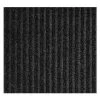 Crown Neddle-Rib Mat 36"x48", Charcoal, for Hard Floor/Carpet