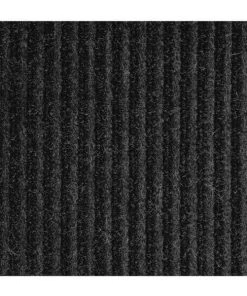 Crown Neddle-Rib Mat 36"x48", Charcoal, for Hard Floor/Carpet