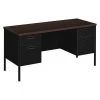 Hon Credenza, 24" D, 60" W, 29-1/2" H, Mocha, Laminate