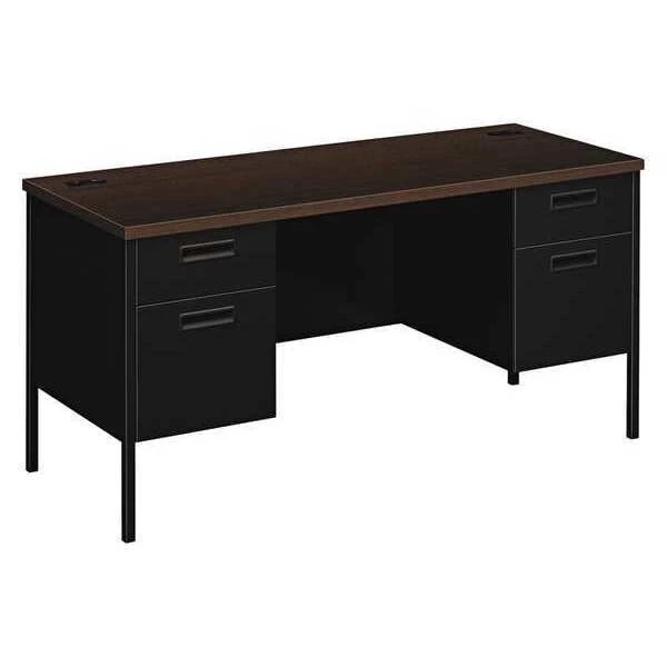 Hon Credenza, 24" D, 60" W, 29-1/2" H, Mocha, Laminate