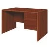 Hon Office Desk, 30" D, 48" W, 29-1/2" H, Cognac, Particle Board
