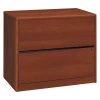 Hon 36" W 2 Drawer File Cabinet, Cognac, Legal/Letter