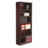 Alera Bookcase, 6 Shelf, 31-3/4x12-1/2x80-3/8