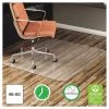 Deflecto Chair Mat 46"x60", Rectangular Shape, Clear, for Hard Floor