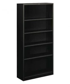 Hon Bookcase, Metl, 71x34.5, Bk