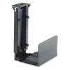 Safco Fixed Mount CPU Holder, Black