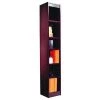 Alera Bookcase, 6 Shelf, 12x11-3/4x72", Mahogany