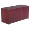 Alera Valencia Credenza Shell, 29.5", Mahogany