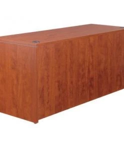 Alera Valencia Credenza Shells, Cherry