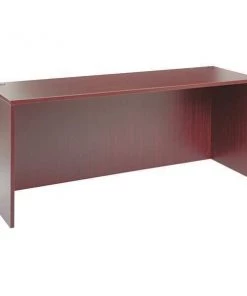 Alera Valencia Credenza Shells, Mahogany