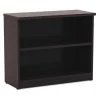Alera Bookcase, 29.5", 2 Shelf, Espresso