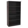 Alera Bookcase, 65", 5 Shelf, Espresso