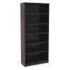 Alera Bookcase, 80.25", 6 Shelf, Espresso