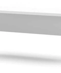Bestar Rectangle Table Desk, 29.5" X 71.1" X 29.9", Laminate Top, White