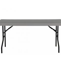 Iceberg Rectangle DISCONTINUED, 18 in W, 72 in L, 29 in H, Blow Molded Polyethylene Top, Charcoal