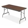 Iceberg Rectangle DISCONTINUED, 30 in W, 60 in L, 29 in H, Wood Top, Walnut