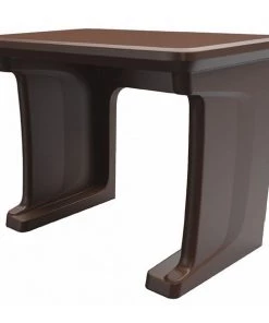 Cortech Standing Desk, 23.9" D, 36" W, 29.1" H, Brown, Polyethylene