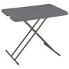 Iceberg Rectangle IndestrucTableÂ® Classic Folding Table, Charcoal - 30" x 20" Personal, 20" W, 30" L