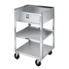 Lakeside Stainless Steel Equipment Stand, 1 Drawer, 3 Shelves-300 lb Capacity