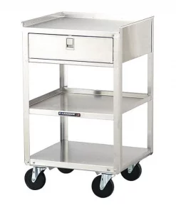 Lakeside Stainless Steel Equipment Stand, 1 Drawer, 3 Shelves-500 lb Capacity