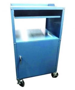 Zoro Select Mobile Computer Cabinet, 27" Overall W.