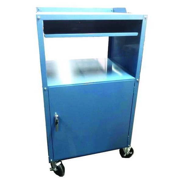 Zoro Select Mobile Computer Cabinet, 27" Overall W.