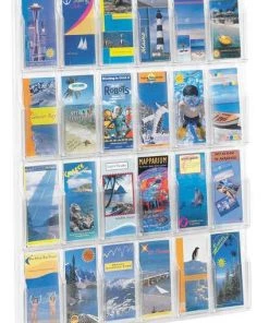 Safco Pamphlet Display, Clear
