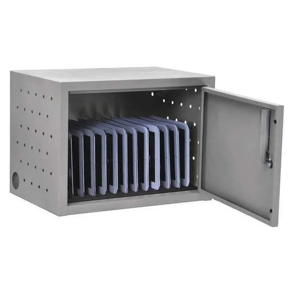 Luxor Charging Cart, Steel, Cap. 12, 19" W - Image 2