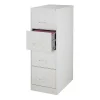 Hirsh 18" W 4 Drawer File Cabinet, Light Gray, Legal